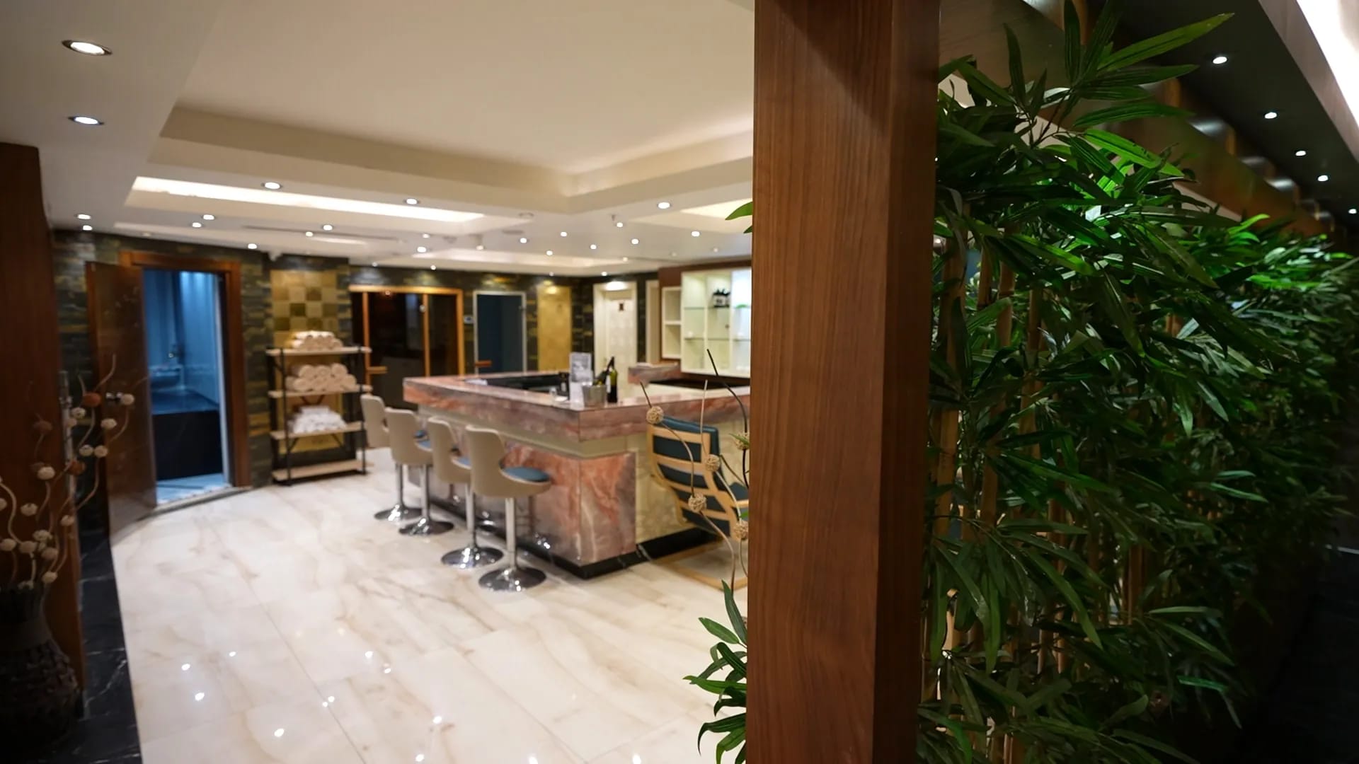 Spa dinlenme alanı